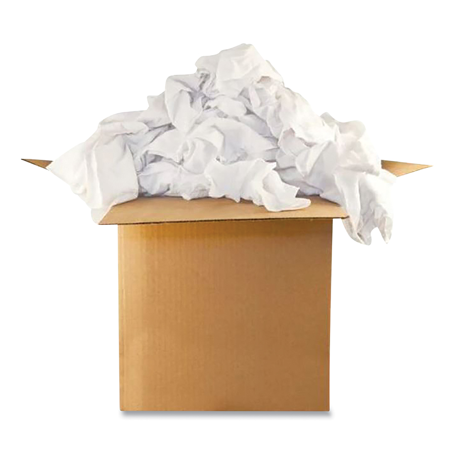 Knit Polo Cotton Wiping Rags (25 lb Box) from GME Supply